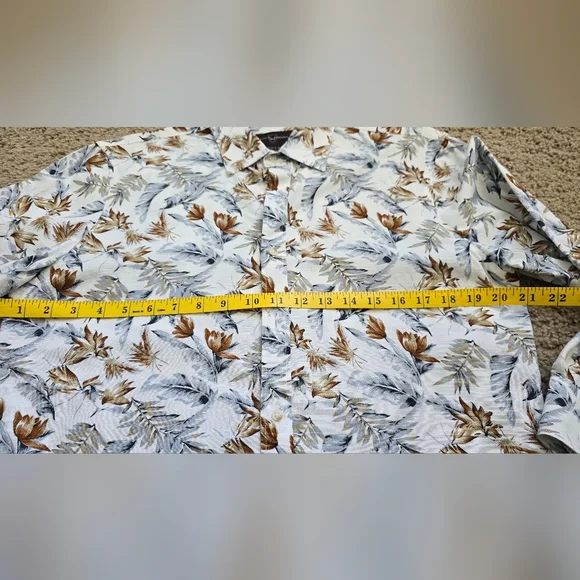 Black Brown 1826 Button Down Size Small Shirt - Picture 5 of 6